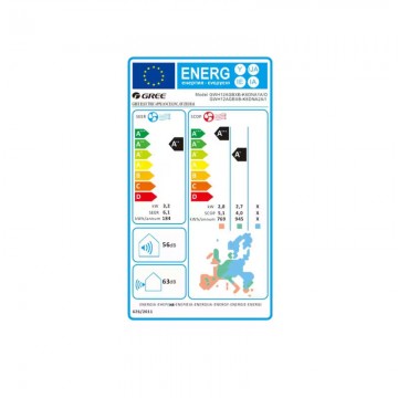 Gree Aura GRC-121QI/KAR3-N6 Κλιματιστικό Inverter 12000 BTU A++/A+ με Ιονιστή και WiFi